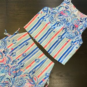 Lilly Pulitzer - 2 Piece Set - Skort